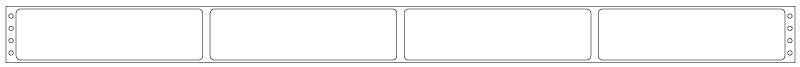 Medical Labels - Impact Labels, Cheshire, 3.2" x 7/8"