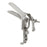Centurion - Vaginal Speculum Pederson Sterile Stainless Steel Medium Double Blade Duckbill Disposable Without Light Source Capability - 276VMST