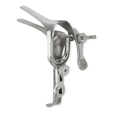 Centurion - Vaginal Speculum Pederson Sterile Stainless Steel Small Double Blade Duckbill Disposable Without Light Source Capability - 276VSST