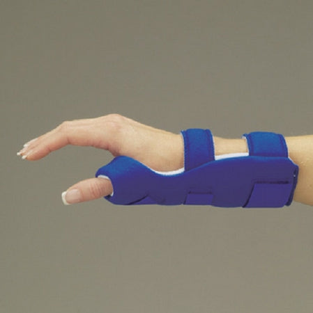LMB Air-Soft - Thumb Support Medium Hook and Loop Closure Right Hand White - 312CL