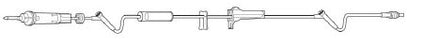 Baxter Administration Set Continu-Flo 10 Drops / Ml Drip Rate 105 Inch Tubing 2 Ports - 2C6571