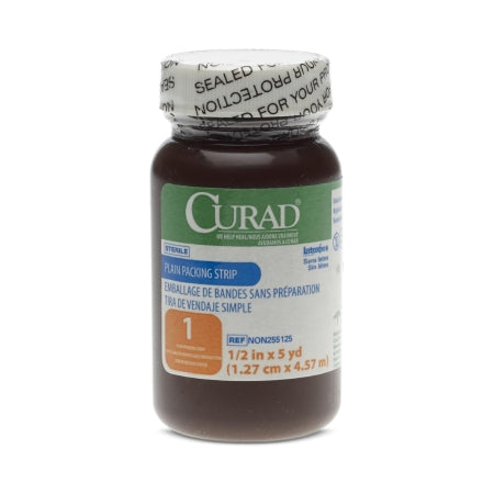 Curad - Wound Packing Strip Cotton Non-impregnated 1/2 Inch X 5 Yard Sterile - Medline - NON255125