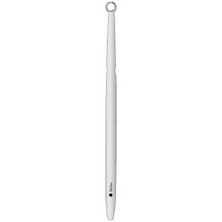 Sklar Sklar Dermal Curette 5-1/2 Inch Length Single-ended Round Handle 2 mm Tip Straight Blunt Round Loop Tip - 96-1190
