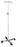 Blickman Built - IV Stand Floor Stand 4-Hook Five 3 Inch Sivel Casters - 0537792400