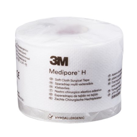 3M Medipore H - Medical Tape Perforated Soft Cloth 2 Inch X 10 Yard White NonSterile - 2862