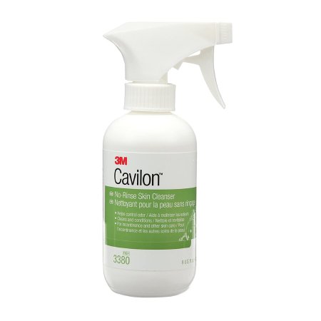 3M Cavilon - Rinse-Free Cleanser Liquid 8 oz. Pump Bottle Floral Scent - 3380