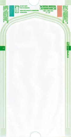 STERIKING - Sterilization Pouch Steriking Ethylene Oxide (EO) Gas / Steam 4 X 7-3/4 Inch Transparent Heat Seal Paper / Film - 3