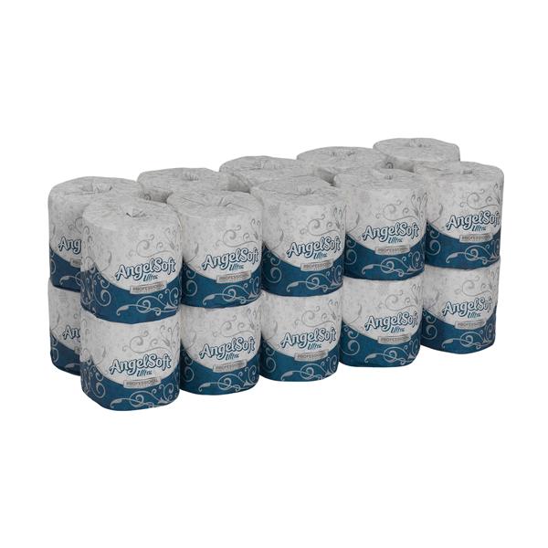 Georgia Pacific Bathroom Tissue Angel Soft Ultra White 400 Sheets / Roll 2 Ply 20/Ca - 1632014