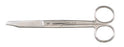 Miltex - Ingrown Nail Splitting Scissors 6 Inch Length OR Grade Stainless Steel NonSterile Finger Ring Handle Straight Blade Sharp Tip / Blunt Tip - 40-260