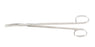 Miltex Miltex Dissecting Scissors Metzenbaum 7 Inch Length OR Grade Stainless Steel (German) NonSterile Finger Ring Handle Curved Blade Blunt/Blunt - 5-182