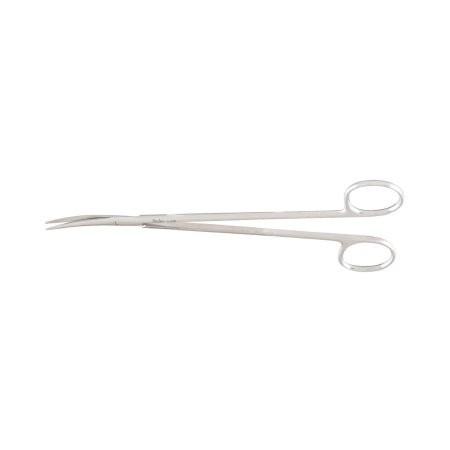 Miltex - Dissecting Scissors Metzenbaum 7 Inch Length OR Grade German Stainless Steel NonSterile Finger Ring Handle Curved Blade Blunt Tip / Blunt Tip - 5-288