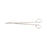 Miltex - Dissecting Scissors Metzenbaum 7 Inch Length OR Grade German Stainless Steel NonSterile Finger Ring Handle Curved Blade Blunt Tip / Blunt Tip - 5-288