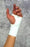 Scott Specialties - Wrist Support Elastic / Metal Left or Right Hand White Large - 1350 WHI LG