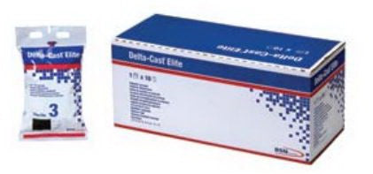 BSN Medical Delta-Cast Elite Cast Tape 2 Inch x 4 Yard Polyester Black - 4872