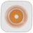 Sur-Fit Natura - Ostomy Barrier Trim to Fit, Standard Wear Stomahesive White Tape 38 mm Flange System Hydrocolloid Up to 7/8 Inch Opening 4 X 4 Inch - 125258