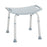 Drive Medical Deluxe Aluminum Shower Bench without Back "Gray" - RTL12203KDR