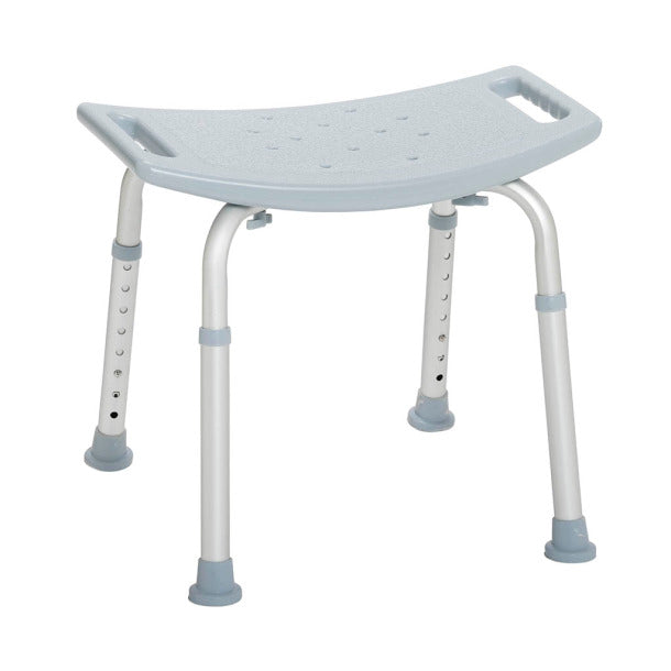 Drive Medical Deluxe Aluminum Shower Bench without Back "Gray" - RTL12203KDR