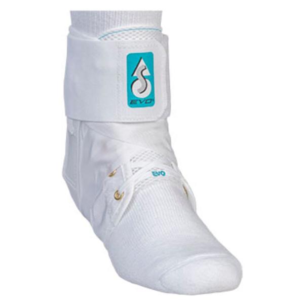 Medical Specialties Brace Aso Evo 13-14" Ankle Nylon 13-14" Bilateral White Size Large Ea - 264085