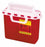 Becton Dickinson Sharps Container 1-Piece 12 H X 13-1/2 W X 6 D Inch 2 Gallon Red Horizontal Entry Lid - 305435