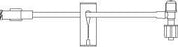 B. Braun - Extension Set 6 Inch Tubing 1 Port 0.7 mL Priming Volume DEHP-Free - 471953