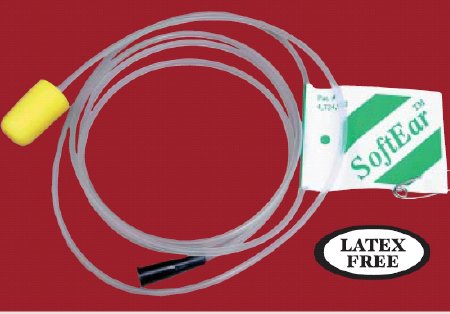 Comfort FIT SoftEar - Monoscope 4 Foot Tubing, Disposable, Latex-free, Disposable For Esophageal Stethoscope, Wenger Chest Piece - 6-1030-25