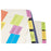 Tabbies 1-1/2" Fluorescent Erasable Write-on Index Tabs, 24 Tabs per Pack - 1-1/2"W - 1/2", - 10 packs Per Box - 58530