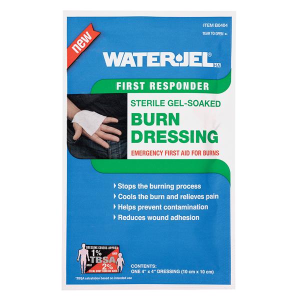 Waterjel Technologies Dressing Burn Water-Jel Gel 4X4" Sterile Each - B0404-60