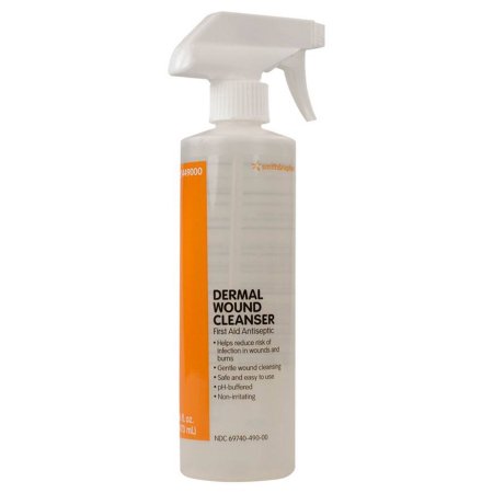 Smith & Nephew - Wound Cleanser 16 oz. Spray Bottle NonSterile Antimicrobial - 449000