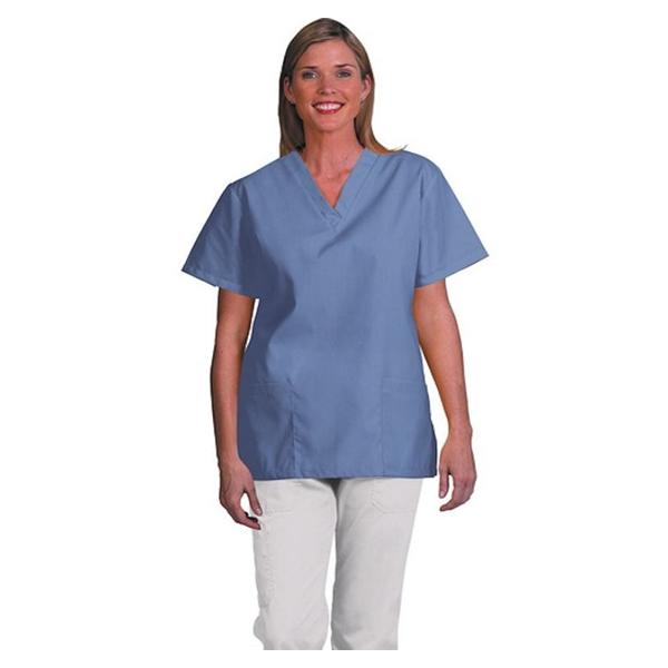 Fashion Seal Shirt Scrub Fashion Seal 7284 Womens Medium Cobalt Blue Ea - 7284-M
