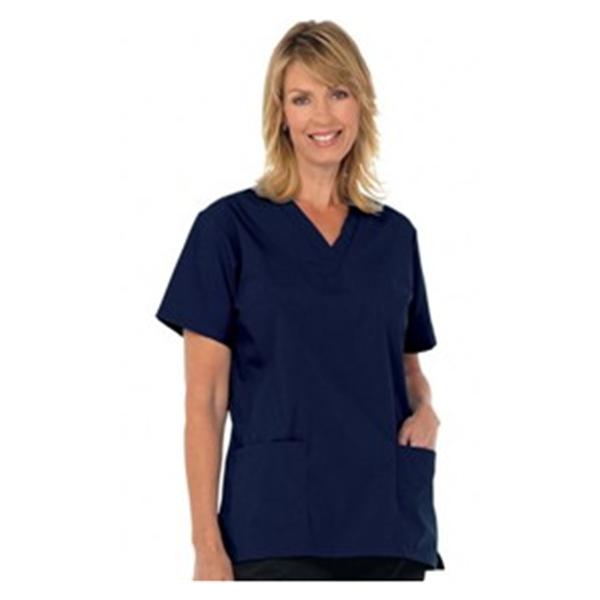 Fashion Seal Shirt Scrub Fashion Seal 7329 Womens Medium Navy Ea - 7329-M