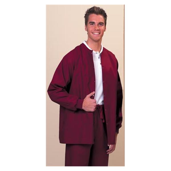Fashion Seal Jacket Warm-Up 65% Polyester / 35% Cotton Unisex Sage X-Small 2 Pockets Ea - 7698-XS