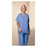 Fashion Seal Shirt Scrub Fashion Seal 78737 Unisex 4X Large Ceil Blue Ea - 78737-4XL