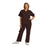 Fashion Seal Shirt Scrub Unisex X-Small Chocolate Ea - 78004-XS