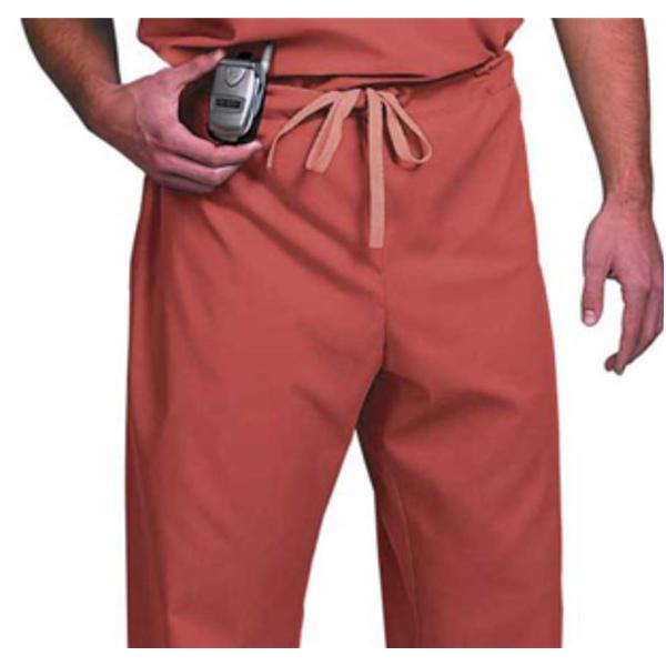 Fashion Seal Scrub Pant Unisex Small Salmon Ea - 78888-S