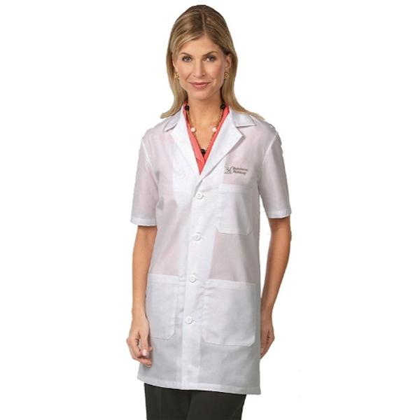Fashion Seal Lab Coat 65% Polyester / 35% Cotton Unisex White Small 34 In Ea - 3409-SM