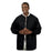 Fashion Seal Jacket Warm-Up 65% Polyester / 35% Cotton Unisex Black 3X Large 2 Pockets Ea - 7673-3XL