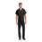 Landau Uniforms Shirt Scrub 7502 Unisex X-Small Black Ea - 7502-BKP-XSM