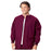 Fashion Seal Jacket Warm-Up 65% Polyester / 35% Cotton Unisex Burgundy Medium 2 Pockets Ea - 7691-M