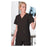 Landau Uniforms Shirt Scrub 8219 Womens Medium Black Ea - 8219-BKP-MED