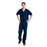 Landau Uniforms Shirt Scrub 7502 Unisex 5X Large Navy Ea - 7502-BNP-5XL