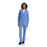 Landau Uniforms Cardigan Warm-Up 65% Polyester / 35% Cotton Womens Ceil Blue Large 5 Pockets Ea - 7535-BCP-LGE