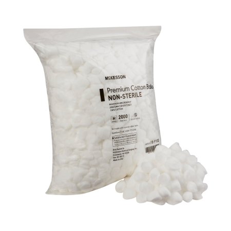 McKesson - Cotton Ball Medium Cotton NonSterile - 18-9153