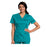Landau Uniforms Shirt Scrub 8219 Womens 4X Large Teal Ea - 8219-BTP-4XL