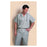 Fashion Seal Shirt Scrub 55% Cotton / 45% Polyester Unisex Pearl Grey 3Xl Reversible Pckt Ea - 6787-3XL