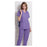 Landau Uniforms Shirt Scrub 8219 Womens Medium Wisteria Ea - 8219-WPP-MED