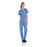 Landau Uniforms Shirt Scrub 8232 Womens X-Small Ceil Blue Ea - 8232-BCP-XSM