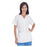 Landau Uniforms Shirt Scrub 8232 Womens Medium White Ea - 8232-WWP-MED