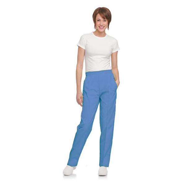 Landau Uniforms Scrub Pant 8320 Womens Medium Petite Ceil Blue Ea - 8320-BCP-PMD