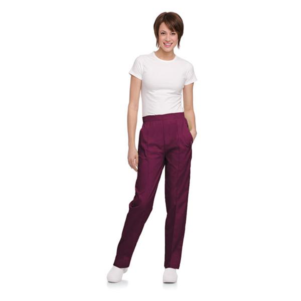 Landau Uniforms Scrub Pant 8320 Womens Large Petite Wine Ea - 8320-RWP-PLG