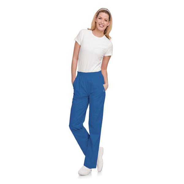 Landau Uniforms Scrub Pant 8327 Womens X-Small Petite Galaxy Blue Ea - 8327-BGP-PXS